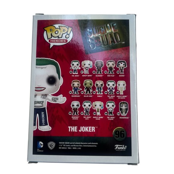 The Joker from Suicide Squad #96 Funko POP Released in 2016 - Picture 4 of 7